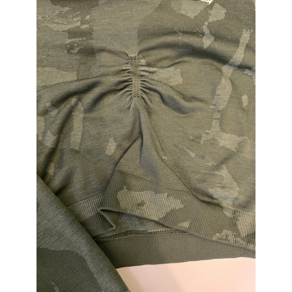 Gymshark Gorpcore Adapt Camo Seamless Long Sleeve Crop Top Women S - Picture 6 of 12